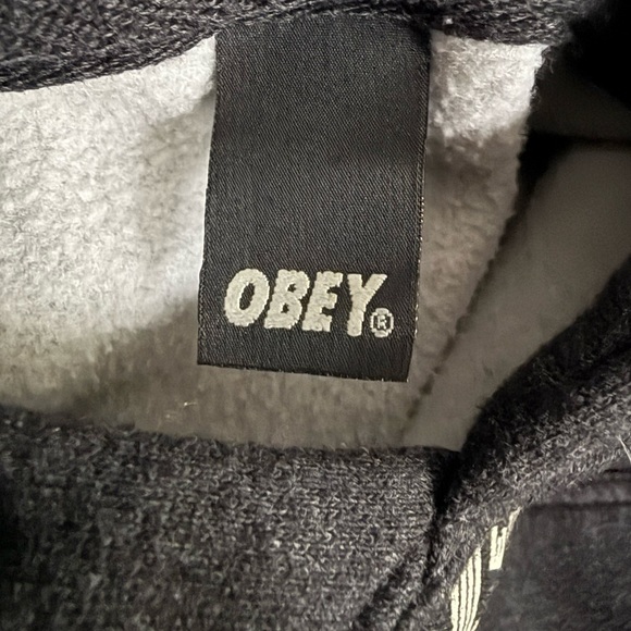 Obey Hoodie – Puretone Audio Fidelity Graphic Pullover – Size M - Picture 2 of 11